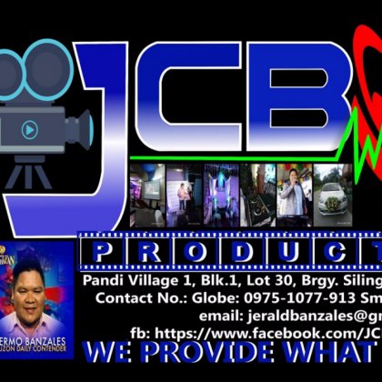 Jerald Banzales Of JCB Production