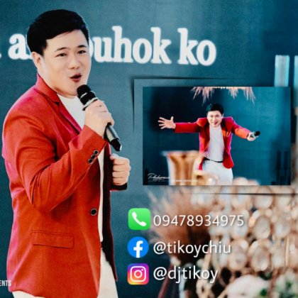 Wedding Host Voice Over Singer DJ Tikoy Chiu