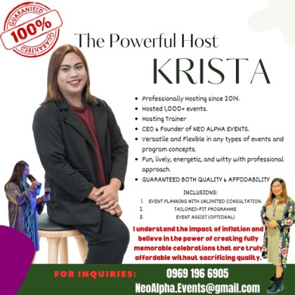 Krista The Powerful Host