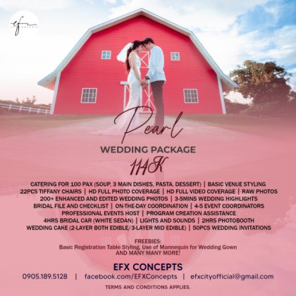 2023 Pearl All-in Wedding Package 2023 Pearl All-in Wedding Package