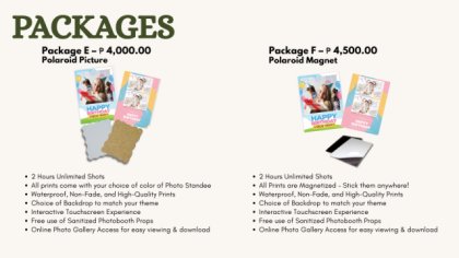 Interactive Photobooth - Package E (Polaroid Picture) Interactive Photobooth - Package E (Polaroid Picture)