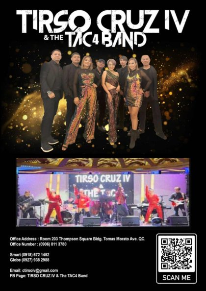 Tirso Cruz IV & The Tac4 Band Tirso Cruz IV & The Tac4 Band