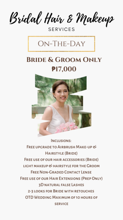 Bride + Groom Hair & Makeup Package