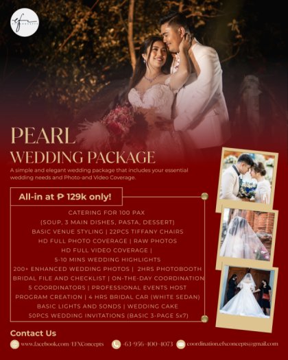 2023 Pearl All-in Wedding Package