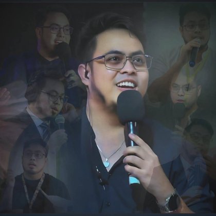 Host Dominic Almirez