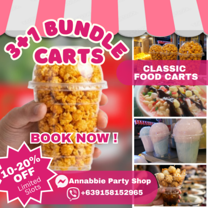 3+1 Bundle Food carts