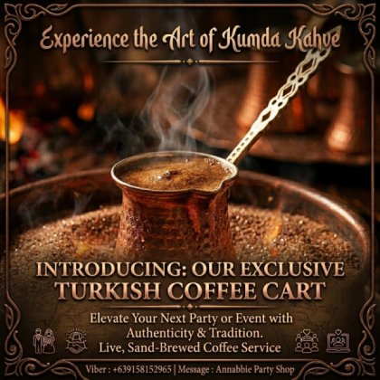 Turkish Coffee Cart