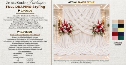 On-Site Studio (Full Draping Styling)