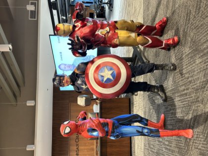 Super hero Cosplayer